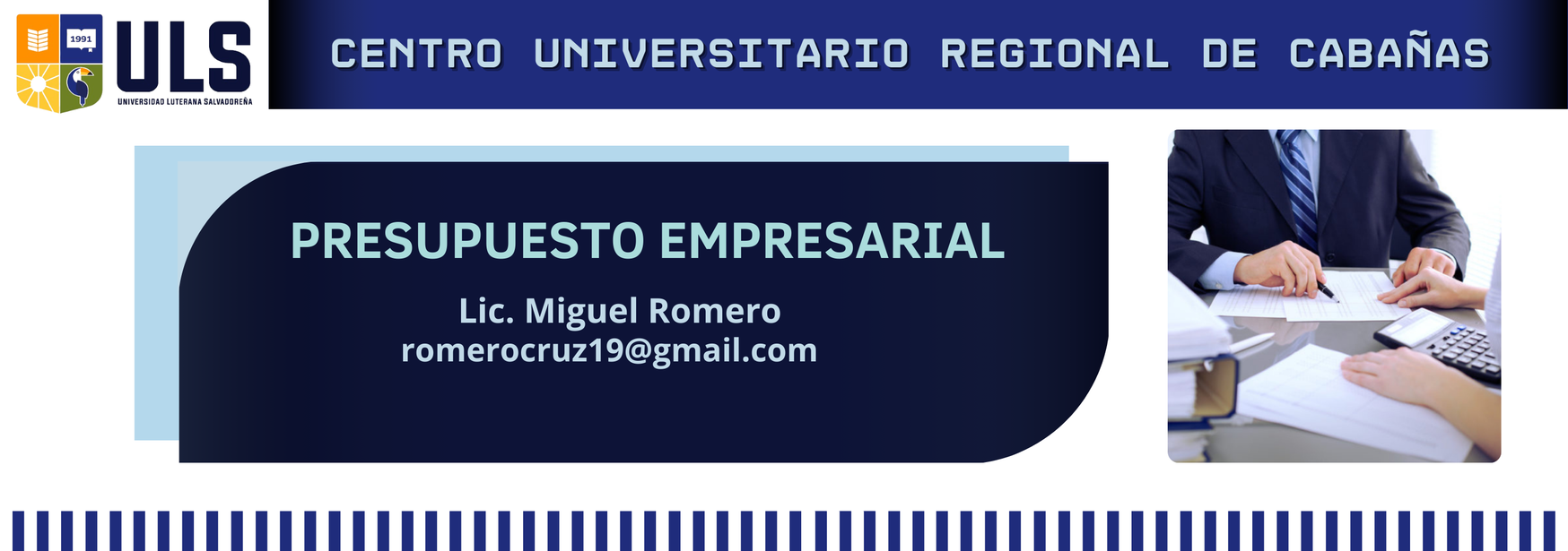 Presupuesto Empresarial - Viernes 4:00pm-5:40pm y Viernes 6:00pm a 7:40pm -Ciclo 02-2024